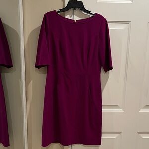 Tahari Magenta Dress
